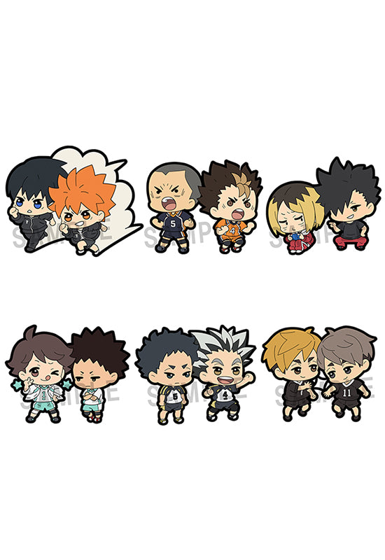 Haikyuu!! MEGAHOUSE Rubber Mascot Buddycolle (1 Random Blind Box)