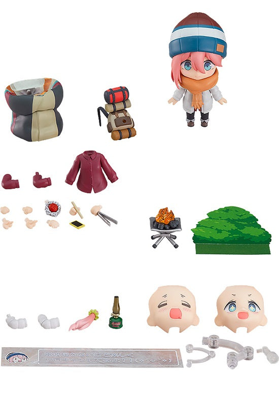 1623-DX Yuru Camp Laid-Back Camp Nendoroid Nadeshiko Kagamihara: Solo Camp Ver. DX Edition