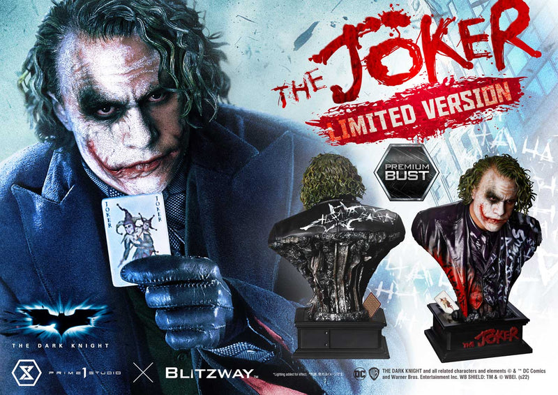 The Dark Knight Prime 1 Studio Premium Bust The Joker Limited Version