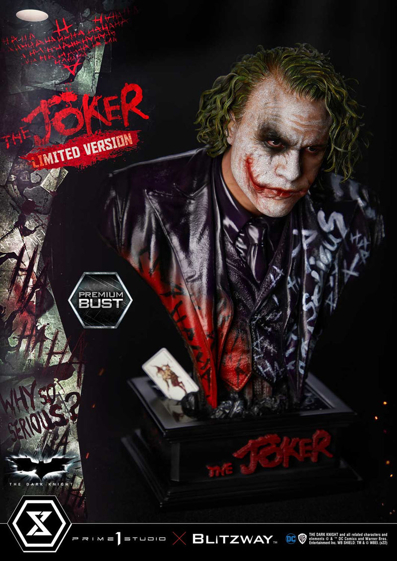 The Dark Knight Prime 1 Studio Premium Bust The Joker Limited Version