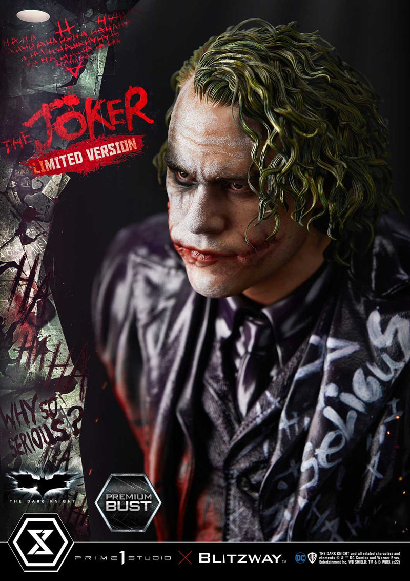 The Dark Knight Prime 1 Studio Premium Bust The Joker Limited Version