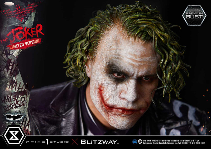 The Dark Knight Prime 1 Studio Premium Bust The Joker Limited Version