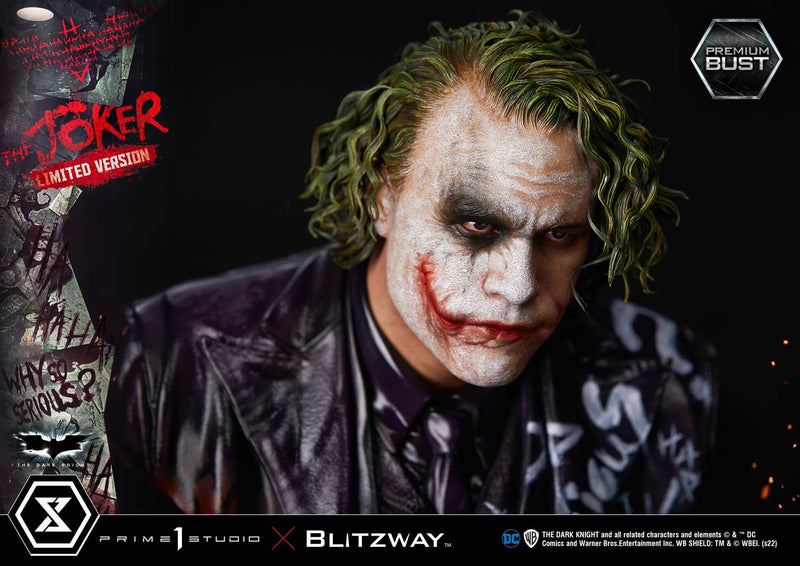 The Dark Knight Prime 1 Studio Premium Bust The Joker Limited Version