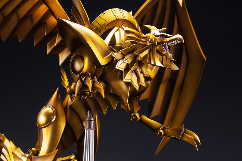 YU-GI-OH！Kotobukiya THE WINGED DRAGON OF RA EGYPTIAN GOD STATUE