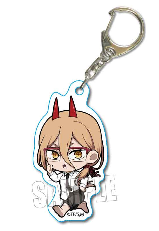 Chainsaw Man Bell House TEKUTOKO Acrylic Key Chain Part 2 Power (Glasses)