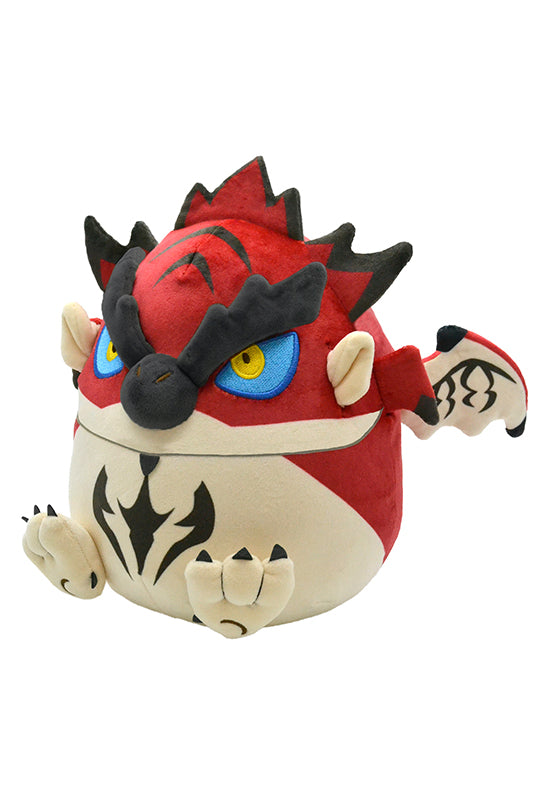 MONSTER HUNTER CAPCOM Monster Hunter Fluffy Eggshaped Plush Rathalos (re-run)