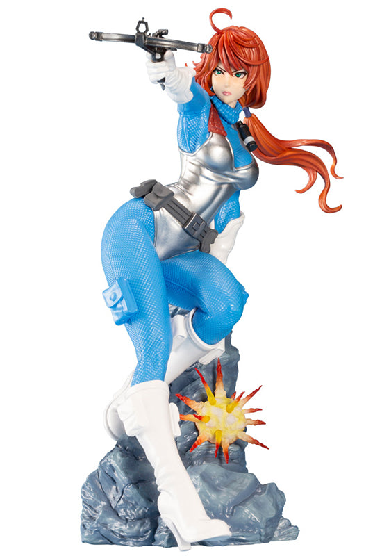 G.I.JOE Kotobukiya SCARLETT SKY BLUE COLOR BISHOUJO STATUE