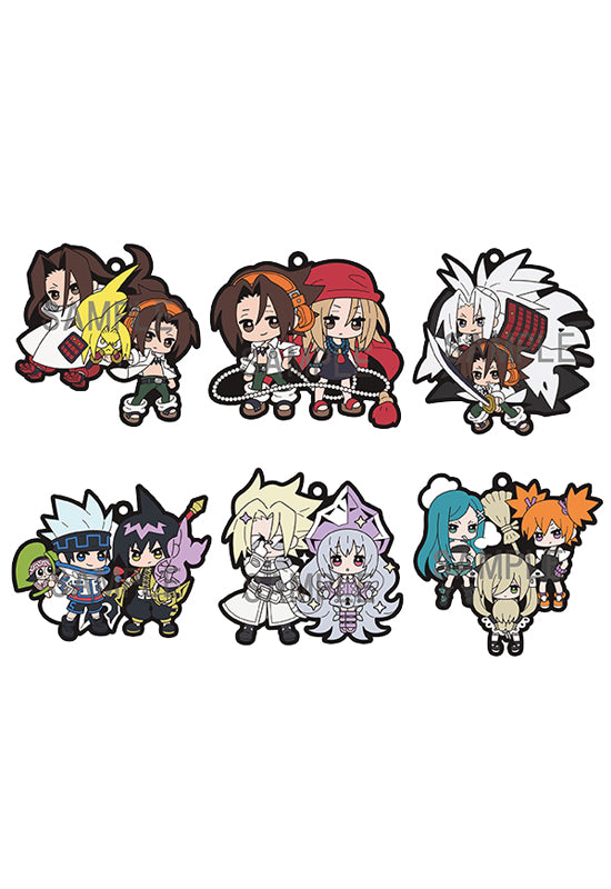 SHAMAN KING MEGAHOUSE RUBBER MASCOT BUDDYCOLLE (Set of 6 Characters)