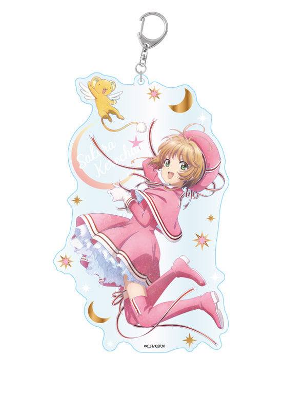 Cardcaptor Sakura: Clear Card Arc GRANUP Galaxy Series Acrylic Key Chain Big Vol.2 Sakura & Kero-chan