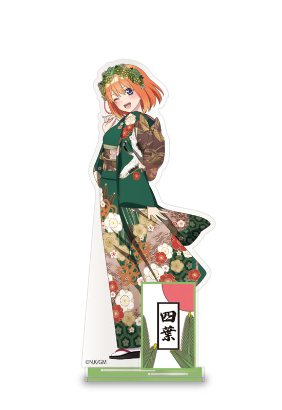 The Quintessential Quintuplets TOKYOGETS Hanafuda Pattern Acrylic Stand Yotsuba