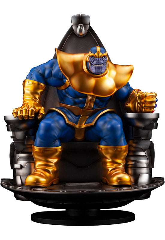 MARVEL Kotobukiya THANOS ON SPACE THRONE FINE ART STATUE