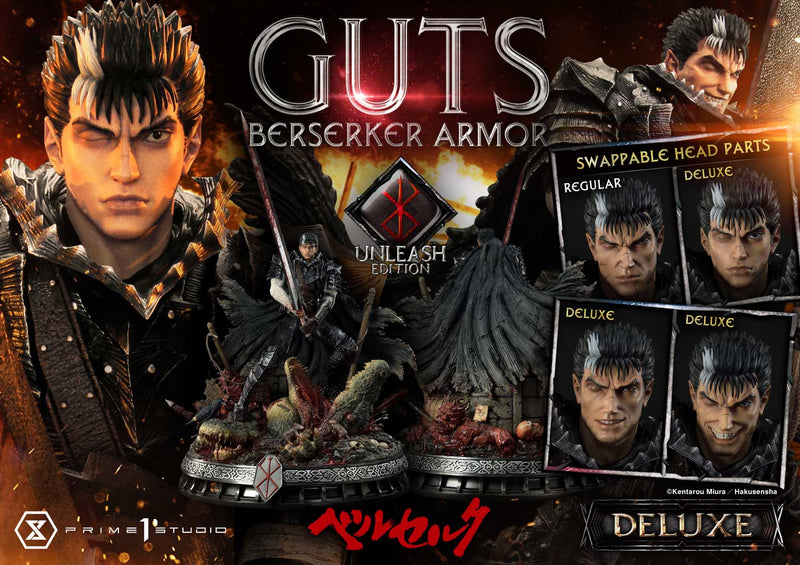 BERSERK Prime 1 Studio GUTS, BERSERKER ARMOR UNLEASH EDITION DELUXE VERSION