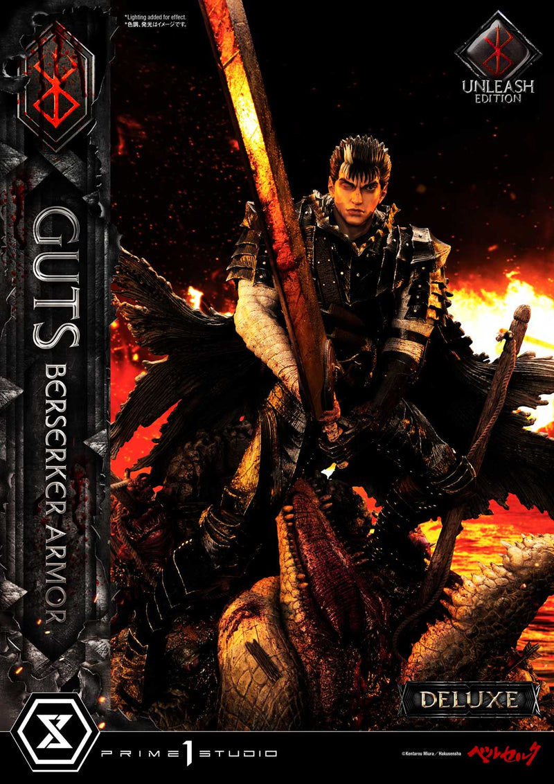 BERSERK Prime 1 Studio GUTS, BERSERKER ARMOR UNLEASH EDITION DELUXE VERSION