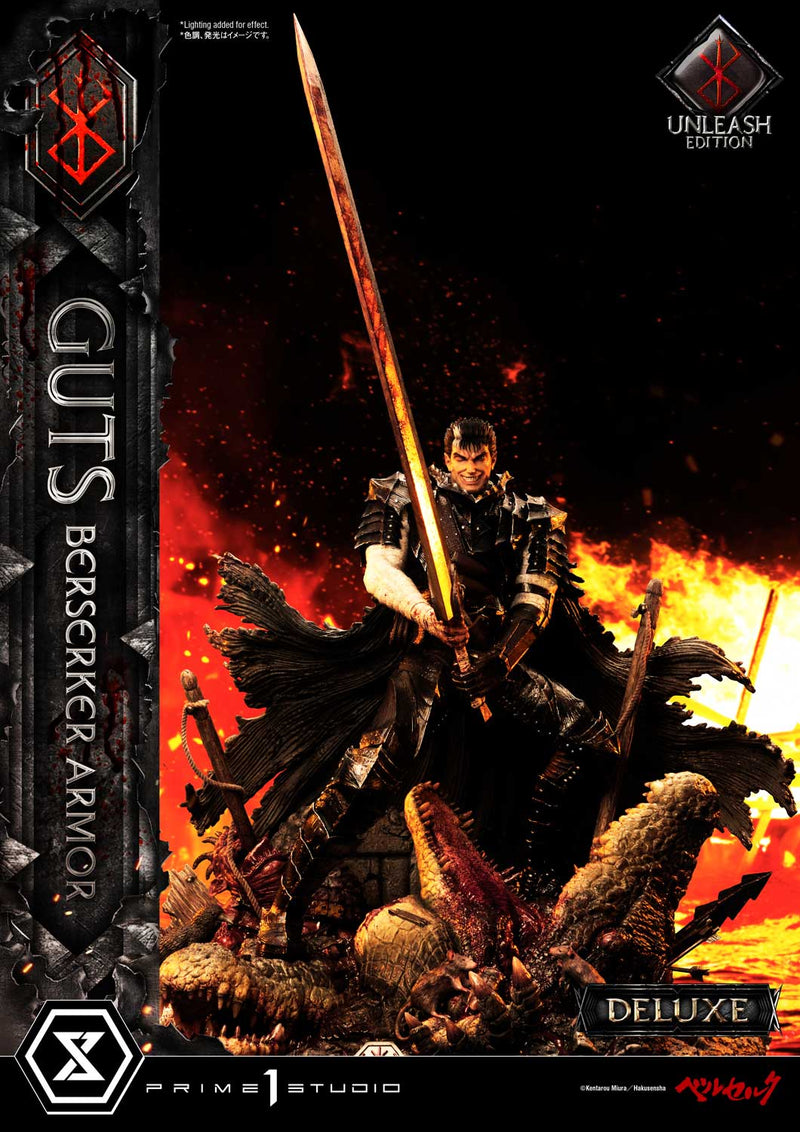 BERSERK Prime 1 Studio GUTS, BERSERKER ARMOR UNLEASH EDITION DELUXE VERSION