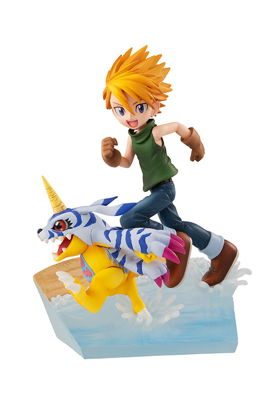 Digimon Adventure MEGAHOUSE G.E.M. series Yamato Ishida & Gabumon 2022 ver