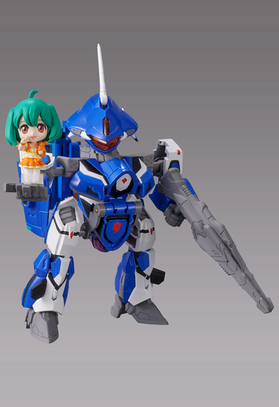 Macross Frontier Bandai TINY SESSION VF-25G Messiah Valkyrie (Michel Machine) with Ranka (JP)