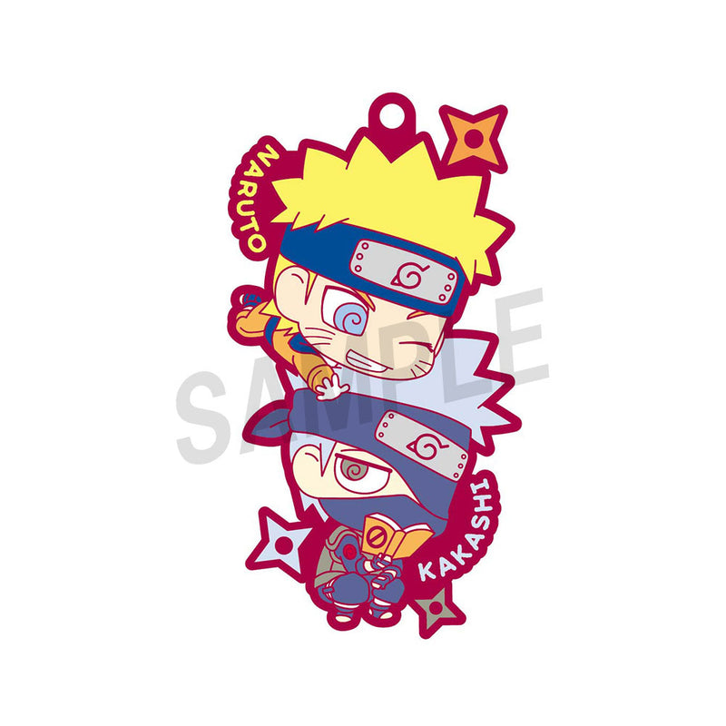 NARUTO Another two-man cell! MEGAHOUSE Rubber Mascot Buddycolle (repeat) (1 Random Blind Box)