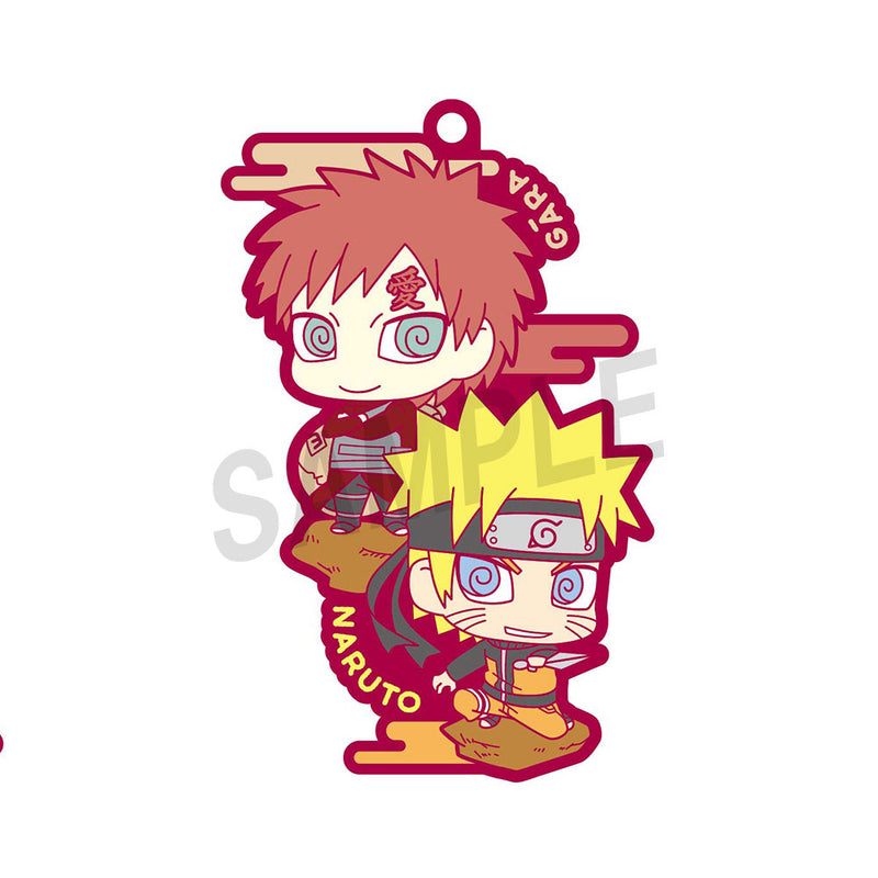 NARUTO Another two-man cell! MEGAHOUSE Rubber Mascot Buddycolle (repeat) (1 Random Blind Box)