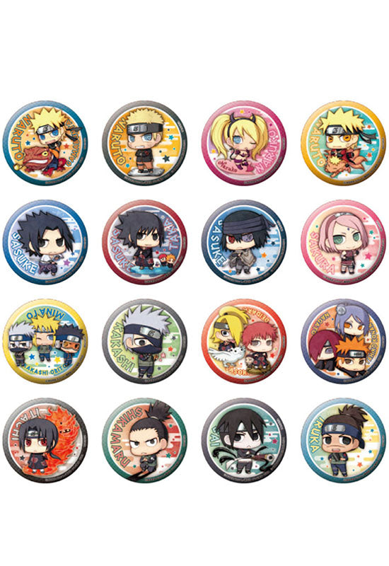 NARUTO-SHIPPUDEN MEGAHOUSE BUTTON BADGE COLLECTION  A NEW GENERATION! (1 Random Blind Badge)