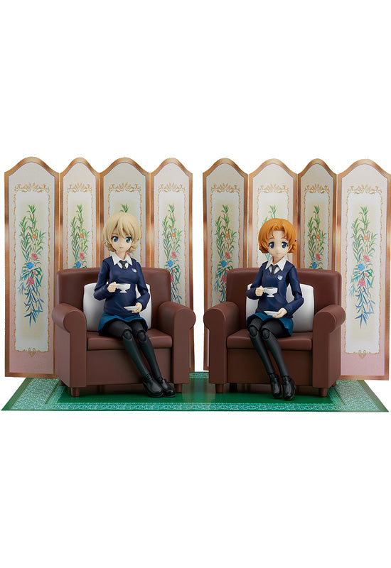 406 Girls und Panzer das Finale figma Darjeeling & Orange Pekoe Set