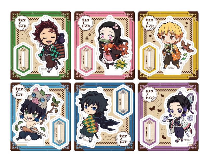 Demon Slayer MEGAHOUSE Retro Acrylic Stand outing set (1 Random Blind Box)