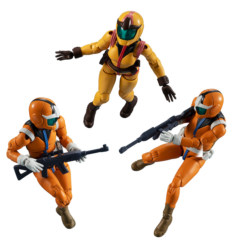 G.M.G.Mobile Suit Gundam MEGAHOUSE Earth Federation Force 04,05,06 Sayla Mass set 【with gift】