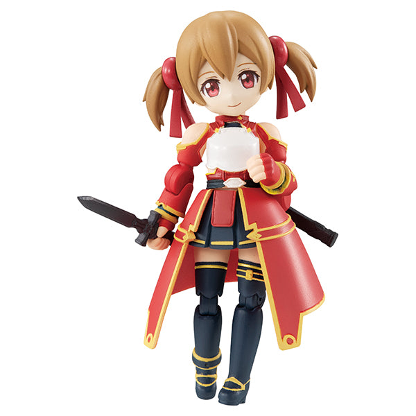 DESKTOP ARMY MEGAHOUSE Sword Art Online Collaboration Vol.1 (ASUNA, KIRITO, SILICA) 【repeat】 (1 Random Blind Box)