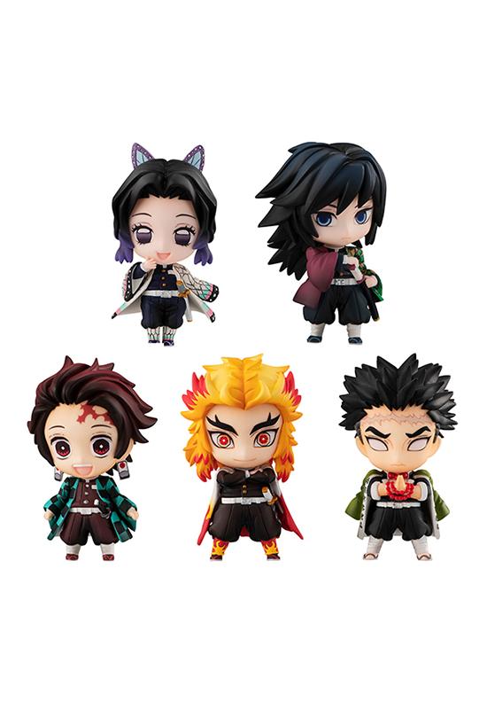 Demon Slayer MEGAHOUSE Tanjiro & the HASHIRAs Mascot set A 【repeat】